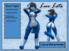 [BG Feline] - Blue Tiger Mod Kit