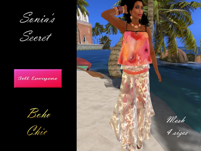 SS 2014 BOHO CHIC - GREEN & SHEER