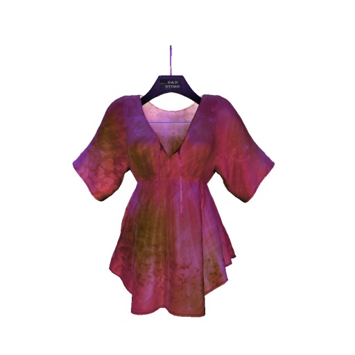 D&D_Summer Beach Tunic Peach lime