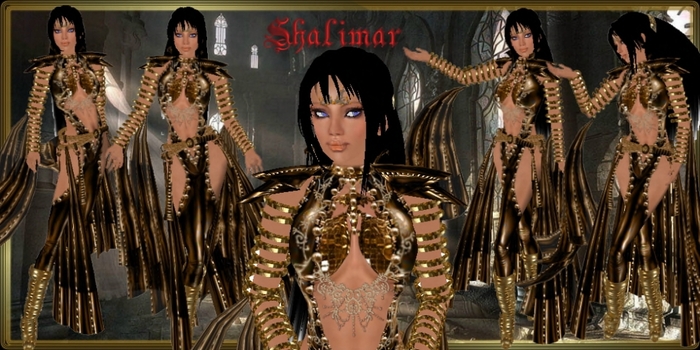 AD Shalimar Gothic Outfit