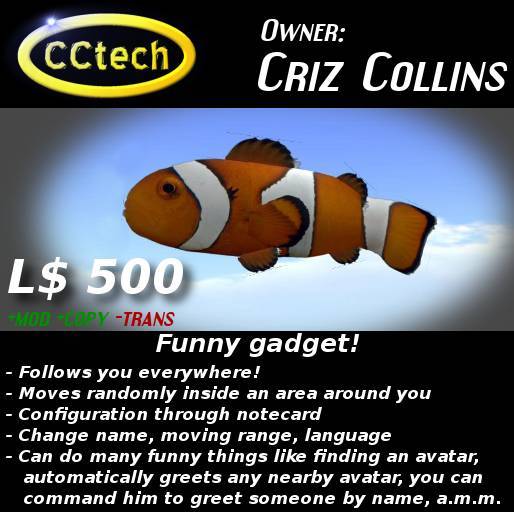 CCtech Following Pet (Nemo)