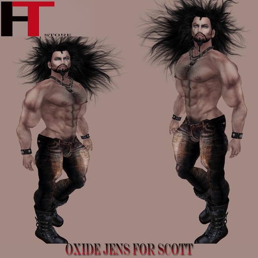 Scott(H-T)   OXIDE  JEANS  FOR BOOTS