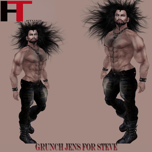 Steve (H-T) GRUCH  JEANS  FOR BOOTS