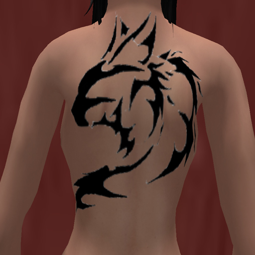 Wolf Tattoo (All Layers)