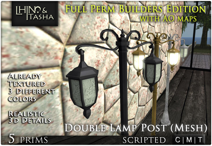 [L&T] - Double Lamp Posts