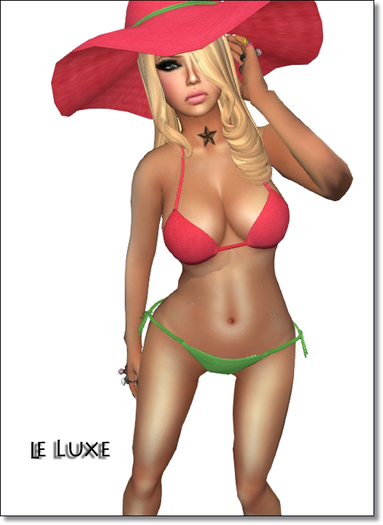 Le luxe Bikini watermelon Promises