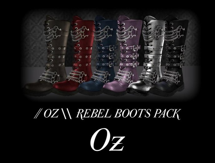 // Oz \\ REBEL BOOTS PACK
