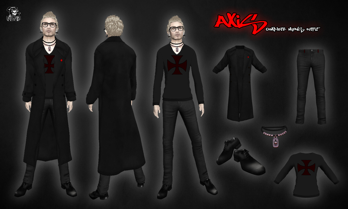 [HR]Axis- Complete Mens Outfit