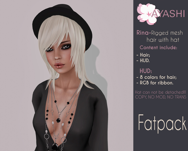 [^.^Ayashi^.^] Rina hair-Fatpack