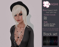 [^.^Ayashi^.^] Rina hair-Black set