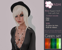 [^.^Ayashi^.^] Rina hair-Green set