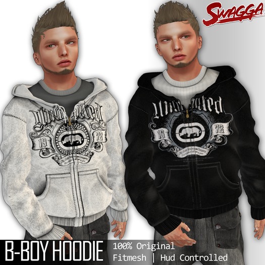[SWaGGa] BBoy Hoodie  FITMESH (Boxed)