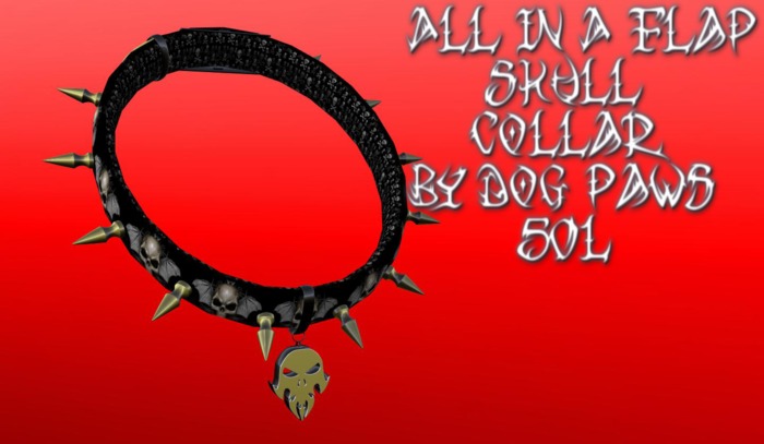 Skull Collar By Dog Paws