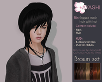 [^.^Ayashi^.^] Rin hair-Brown set