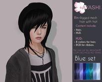 [^.^Ayashi^.^] Rin hair-Blue set