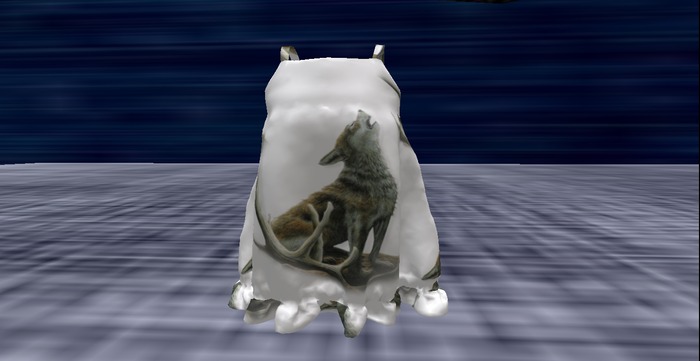 wolf howling dress