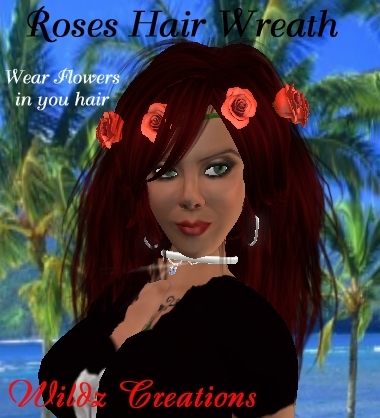 Rose Hair Wreath