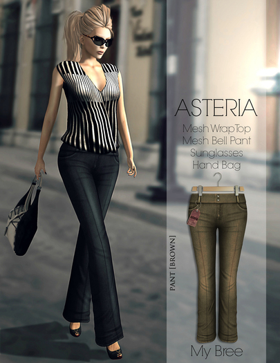 Asteria Creations - My Bree Pants - Brown