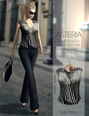 Asteria Creations-My Bree Blouse[Transprnt&Non Transprnt]SMOKE