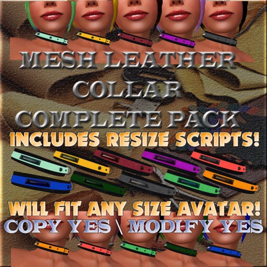 BBD - (BOX) - Mesh Collar Combo Pack