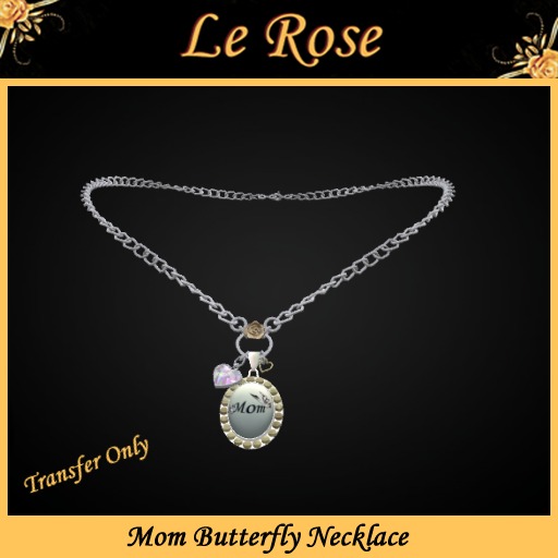 Mom  Butterfly Necklace - Gift Box