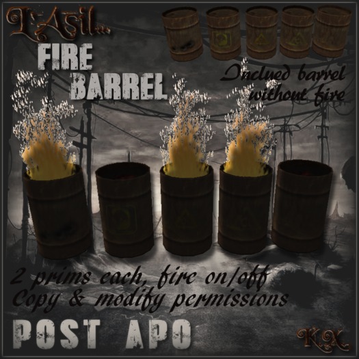 Barrel & Fire Barrel Pack