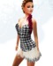 Alyssa: Mesh Outfit in Neon Pink