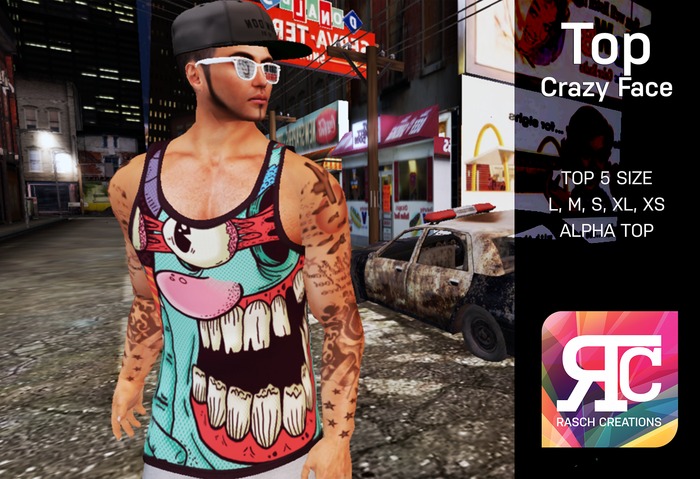 ..::RASCH::. Top Crazy Face