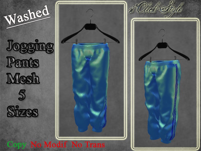 "n'Click Style" Jogging Pants Red Men Mesh