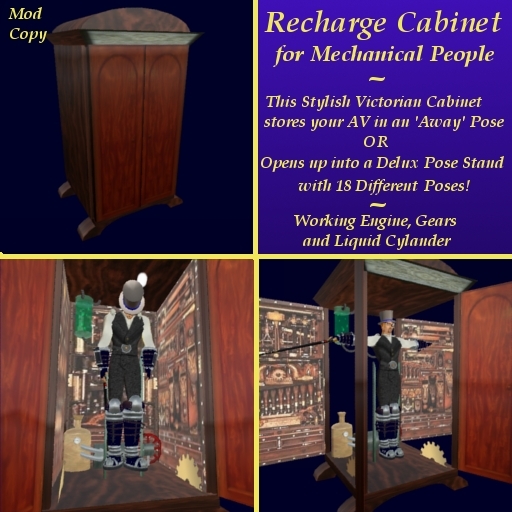 Automaton Recharge/Repair Cabinet