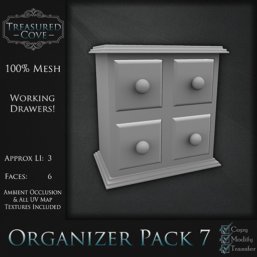 -TC- Organizer Pack 7 Mesh 50% Discount!!