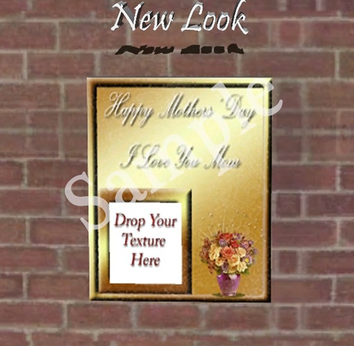 Princess Mothers Day Card and Frame in One (Boxed)