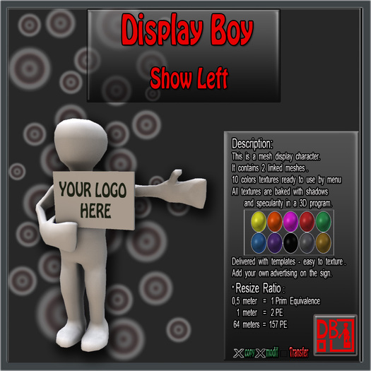 Display Boy_Show Left