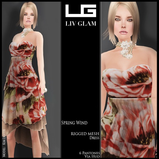 [LIV-Glam]WINTER2012 Posen Scrapbook Dress HUD[WearMe]