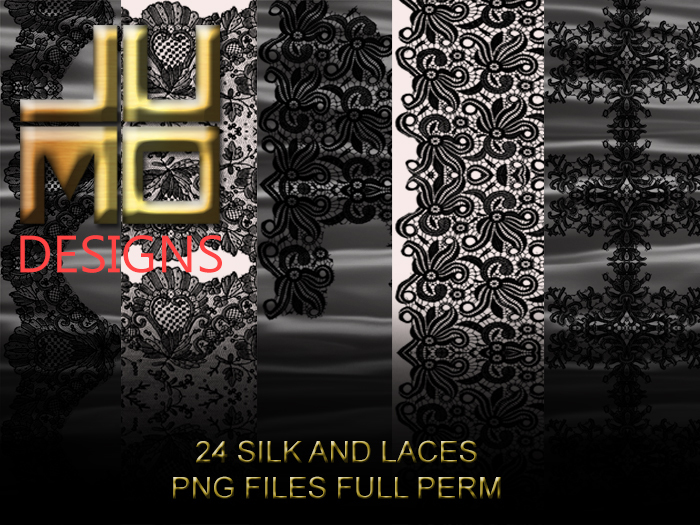 .:JUMO:. Silk and Laces Textures