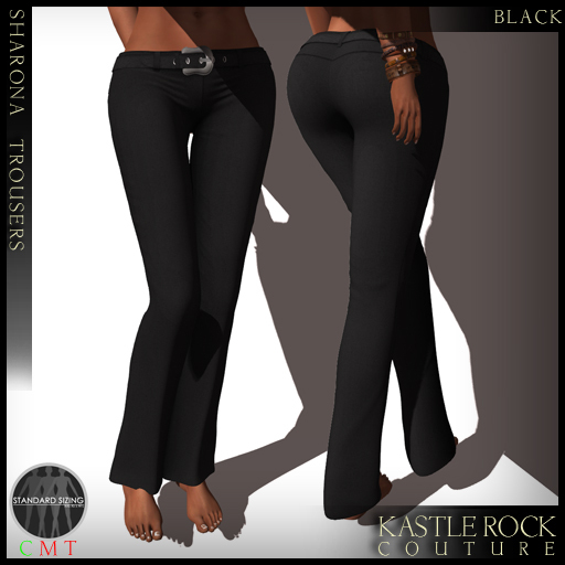 :KR: Sharona Trousers - Black