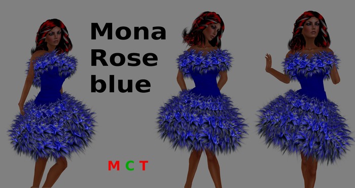 Mona Rose blue