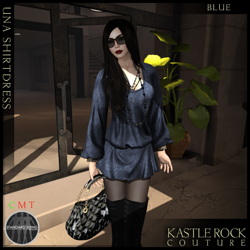:KR: Una Blouse - Blue