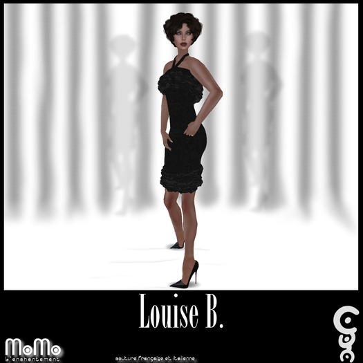 MoMo Louise B dress Black