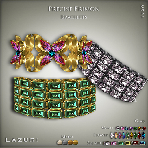Lazuri Precise Frimon Bracelets