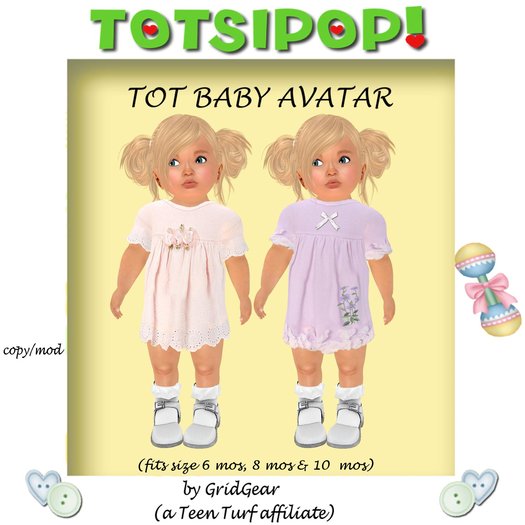 TOTSIPOP! TOT Baby Clothing  Ruffle Dress Set