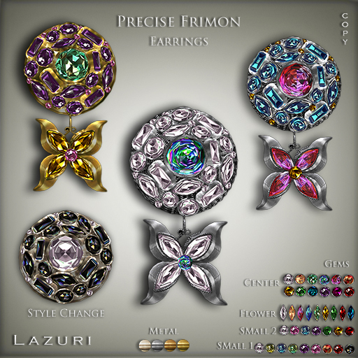 Lazuri Precise Frimon Earrings