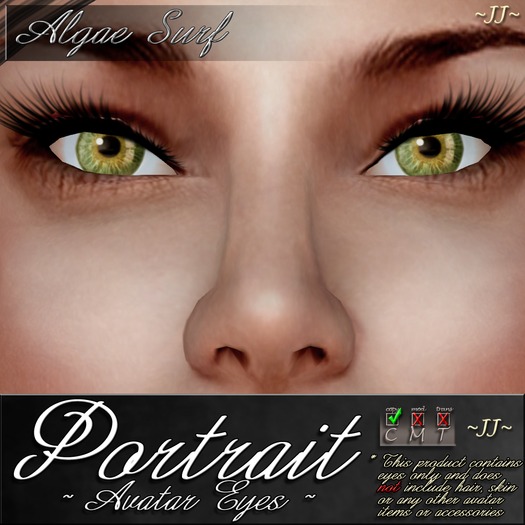 ~JJ~ Portrait Eyes (algae surf)