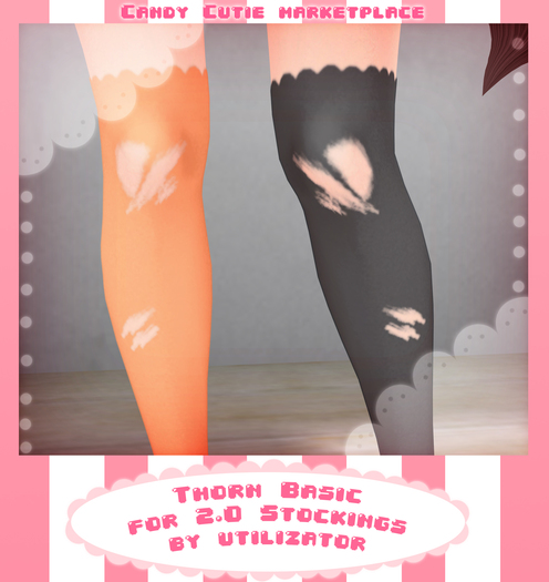.:CandyCutie:. Thorn Kneesocks Basic (For 2.0 Stockings)