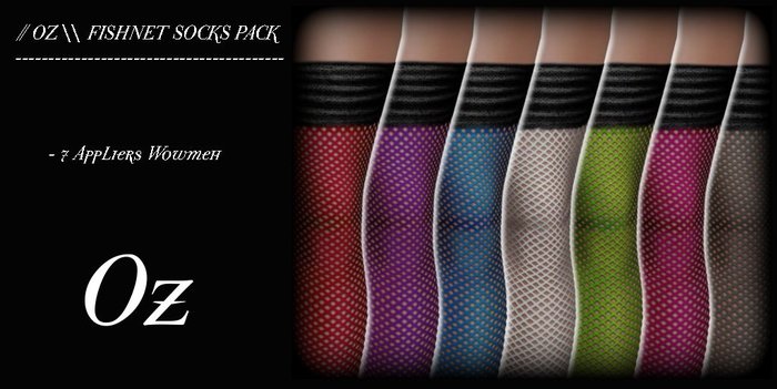 // OZ \\ FISHNET SOCKS PACK FOR WOWMEH