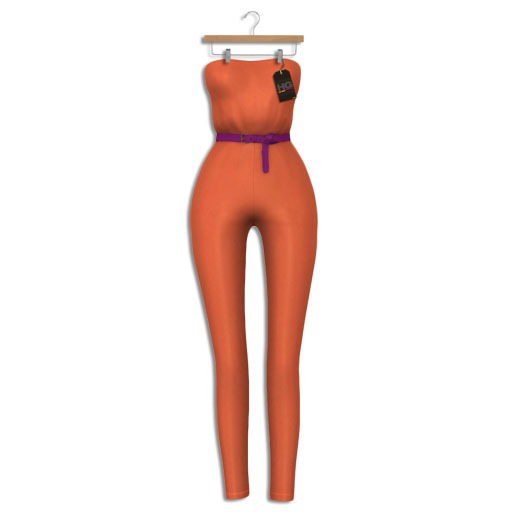 HYSTERICAL GLAM . MARTINA JUMPSUIT [CORAL]