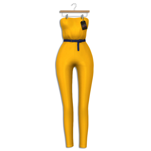 HYSTERICAL GLAM . MARTINA JUMPSUIT [SUNFLOWER]