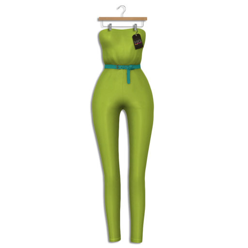 HYSTERICAL GLAM . MARTINA JUMPSUIT [LIME]