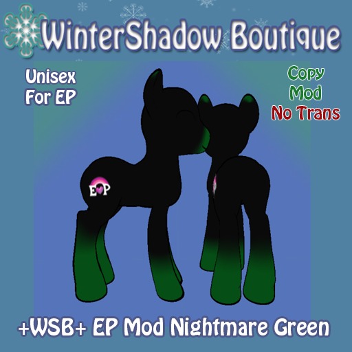 +WSB+ EP Mod Nightmare Green (BOXED)