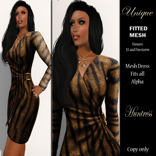 **SD** Huntress  Dress Fitted Mesh  BSM